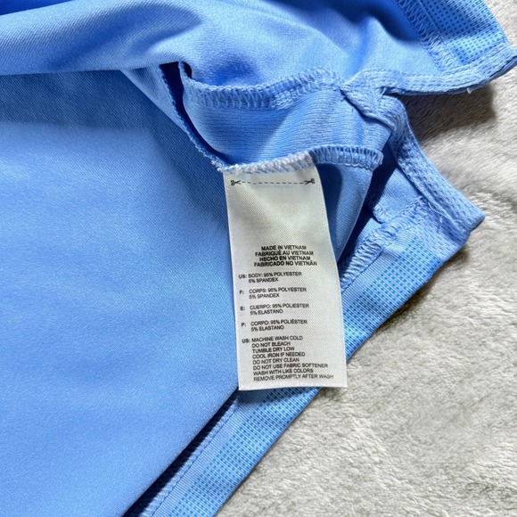 Adidas ClimaCool Pinehurst 1895 Logo Golf Polo Shirt Men's Large Blue - Picture 6 of 11